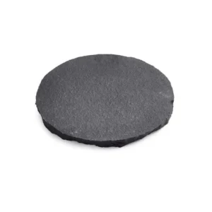 Charcoal Natural Round Stepping Stone - 300mm