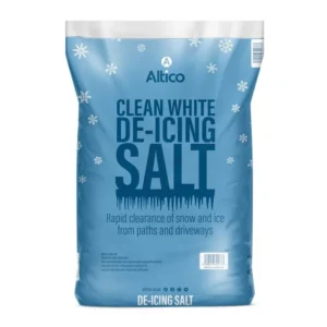 Clean white De-Icing salt