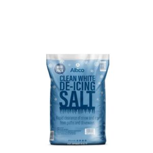 Clean White De-Icing Salt Midi