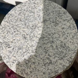 Granite Round Stepping Stone 300mm Light Grey